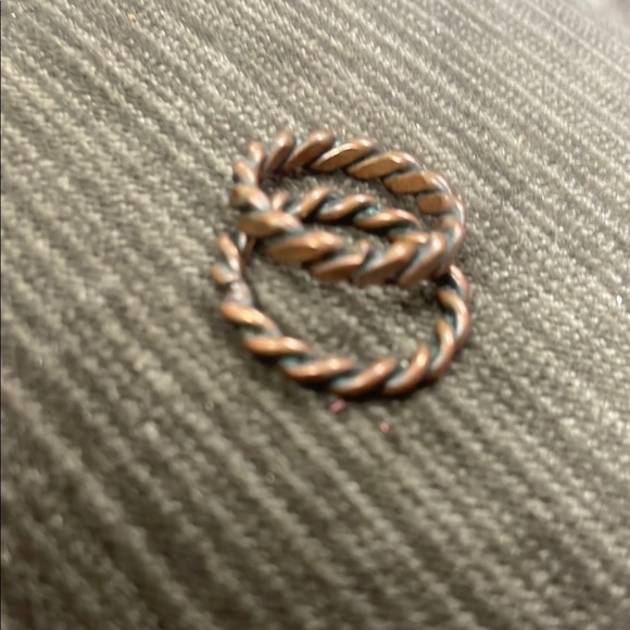 Twisted Copper Rings Rope Design - Picture 5 of 5